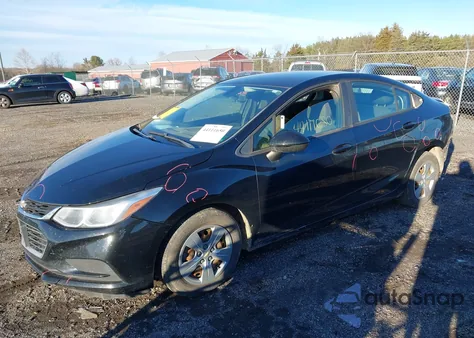 2018 Chevrolet Cruze Ls Auto из США, поврежденный, VIN 1G1BC5SM6J7212660